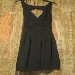 V-neck plunge short Empire waist LBD